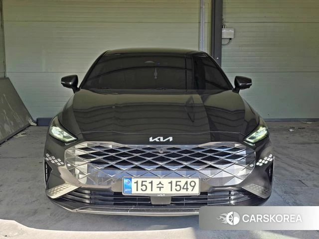 Kia K8 Hybrid 2021 Серый из Кореи