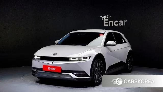 Hyundai Ionic 5 2021 Серебряный из Кореи