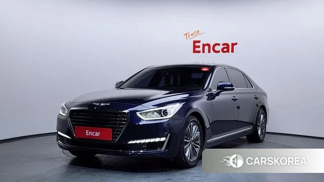 Genesis EQ900 2018 Синий из Кореи