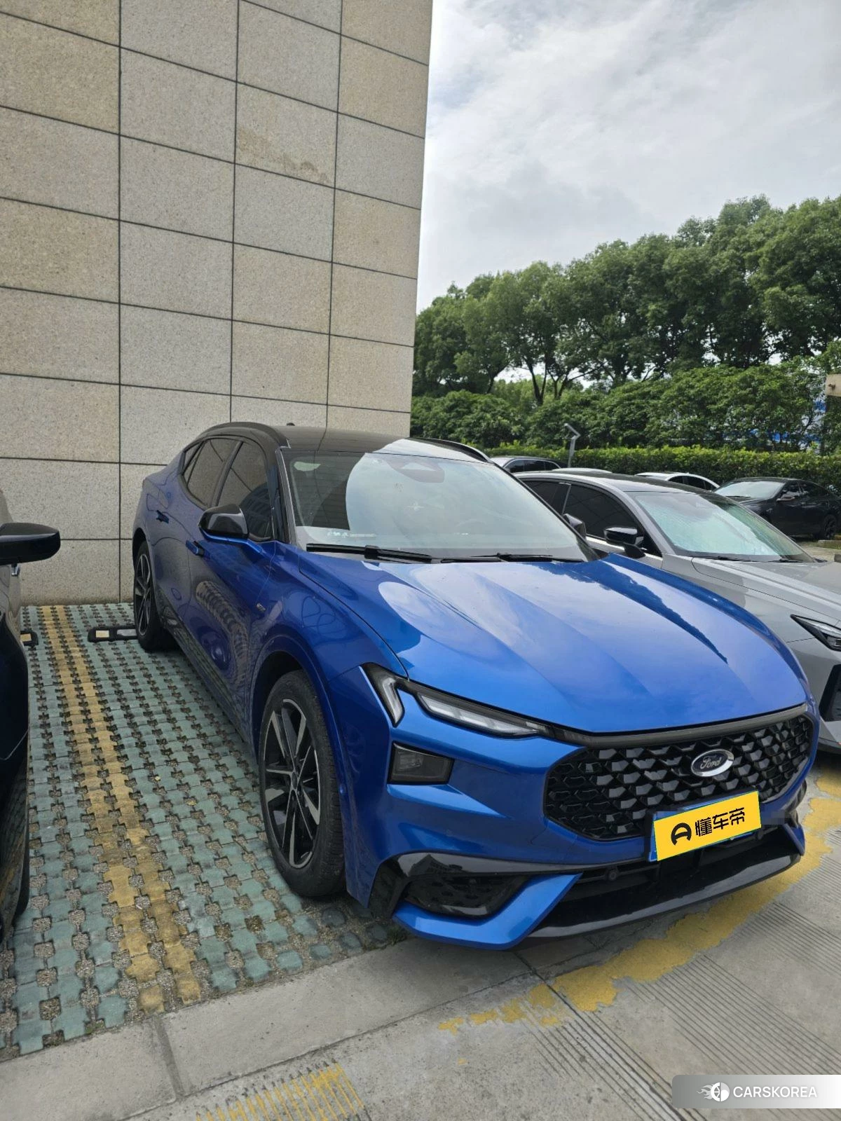 Ford EVOS 2021 Синий из Китая