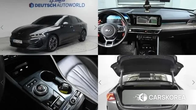 Kia K5 3rd generation 2020 Серый из Кореи