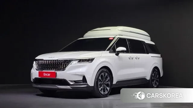 Kia Carnival 4th generation 2023 Белый из Кореи