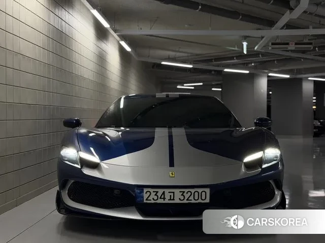 Ferrari 296 GTB 2023 Синий из Кореи