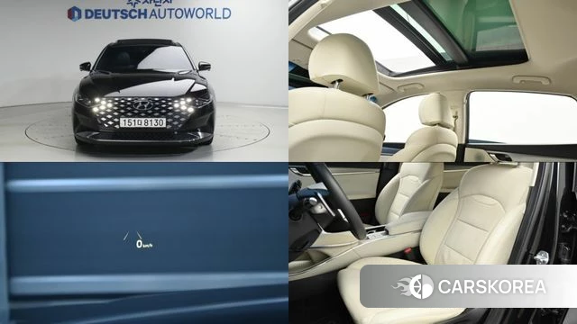 Hyundai The New Grandeur IG Hybrid 2022 Черный из Кореи