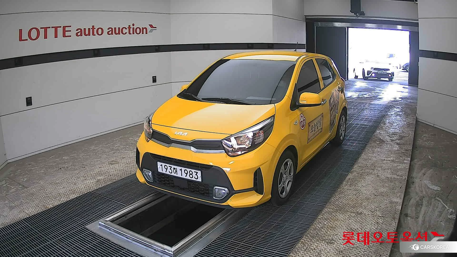 Kia Morning 2022 Clear White из Кореи