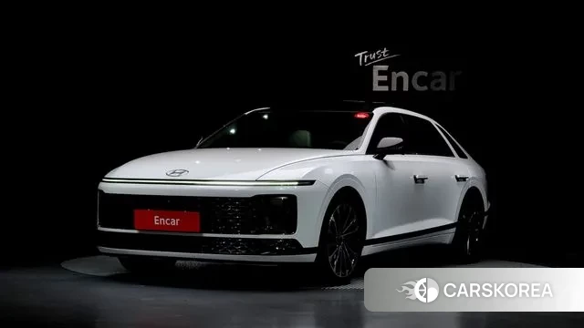 Hyundai Grandeur Hybrid (GN7) 2023 Белый из Кореи