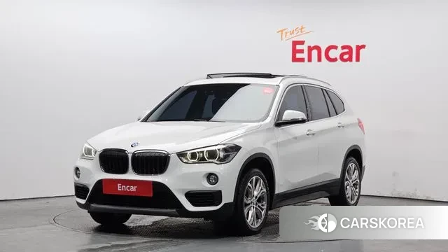 BMW X1 (F48) 2018 Белый из Кореи