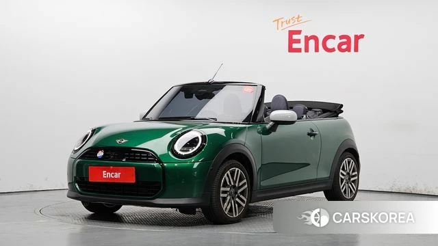 Mini Cooper C Convertible 4th Generation 2025 Зеленый из Кореи