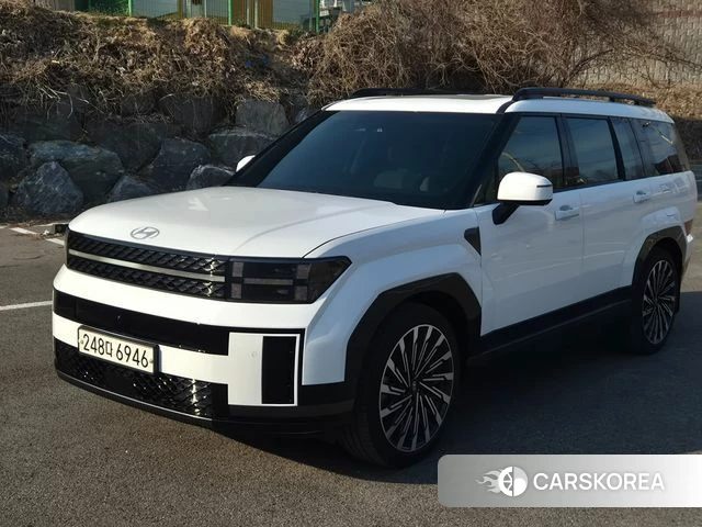 Hyundai Santa Fe (MX5) 2023 Белый из Кореи