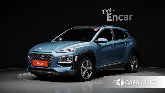 Hyundai Kona 2018 Синий из Кореи