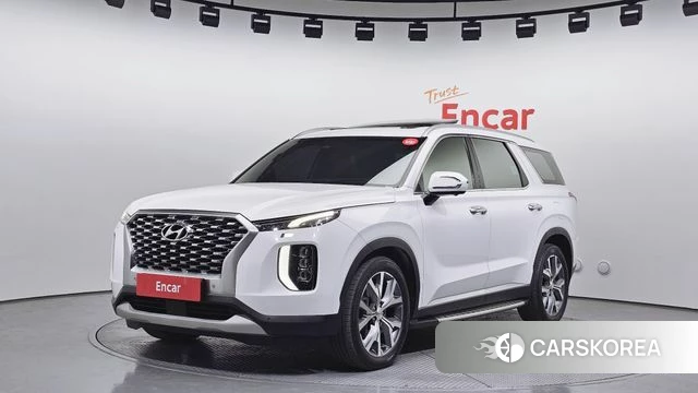 Hyundai Palisade 2019 Белый из Кореи