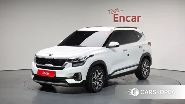 Kia Seltos 2021 Белый из Кореи