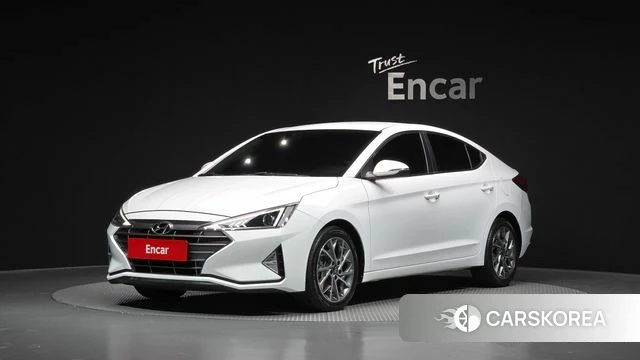 Hyundai The New Avante AD 2018 Белый из Кореи