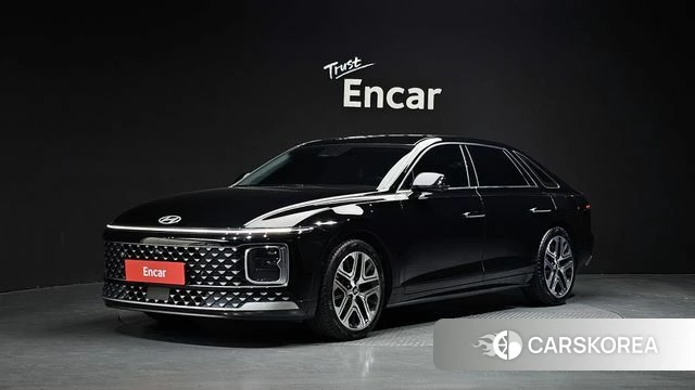 Hyundai Grandeur (GN7) 2023 Черный из Кореи