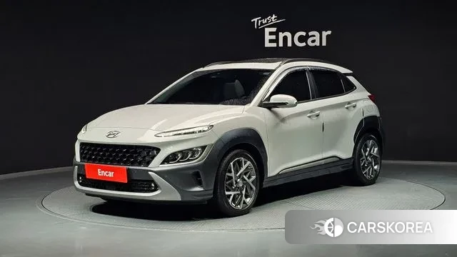 Hyundai The New Kona Hybrid 2022 Серебристо-серый из Кореи