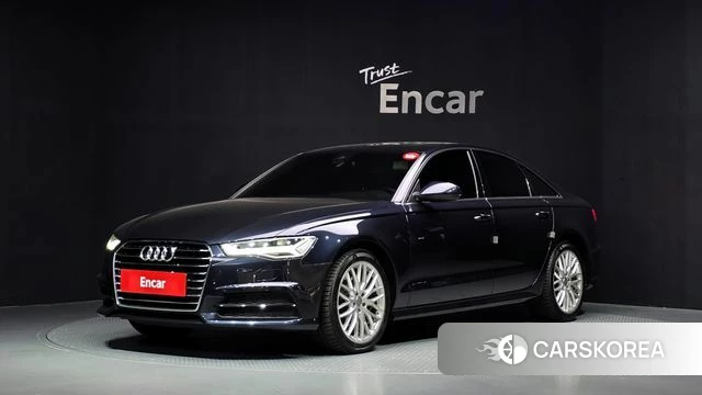 Audi New A6 2018 Синий из Кореи