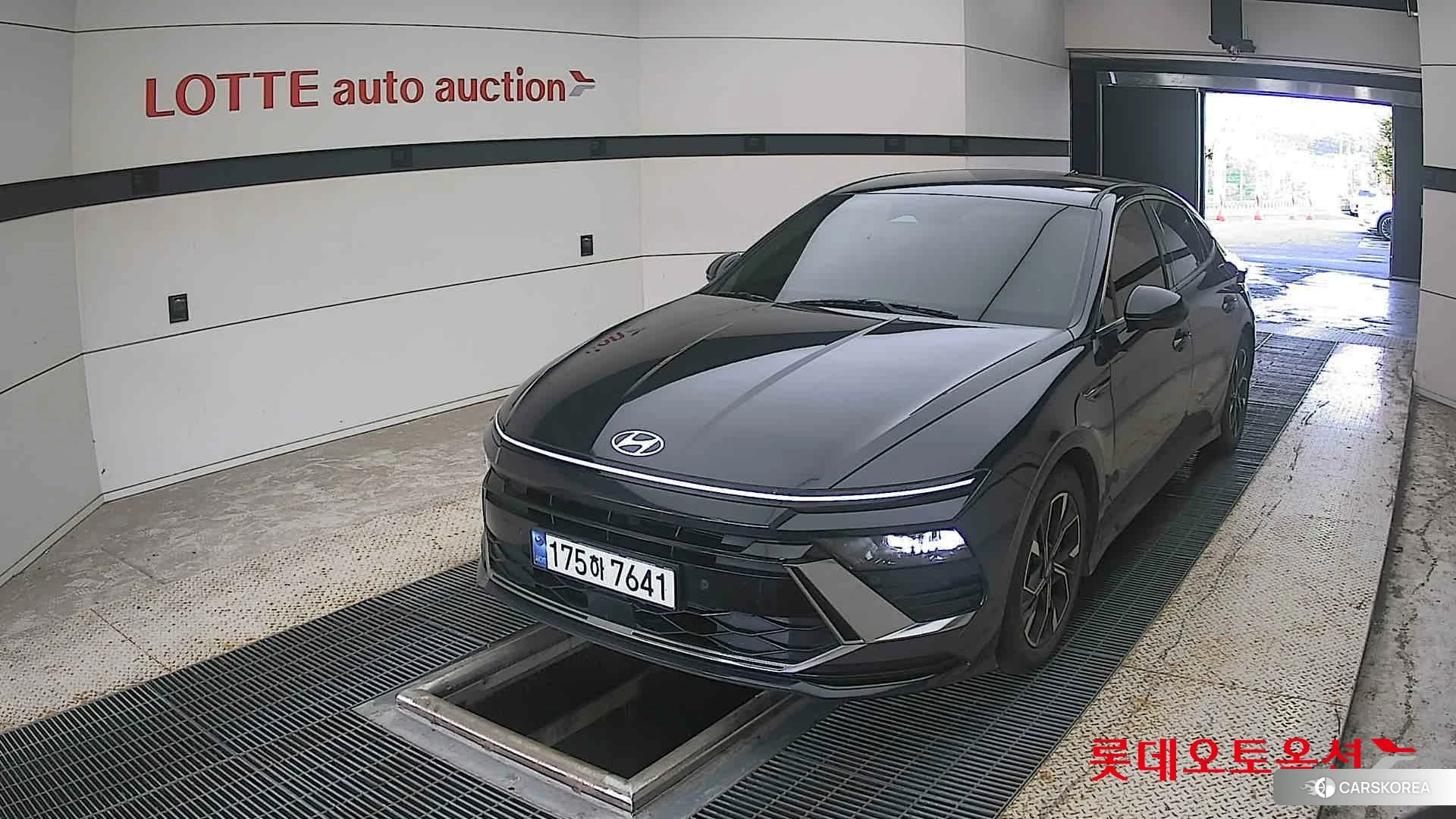 Hyundai Sonata 2024 Biophilic Blue Pearl из Кореи