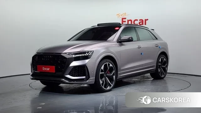 Audi RSQ8 (4M) 2021 Серебряный из Кореи
