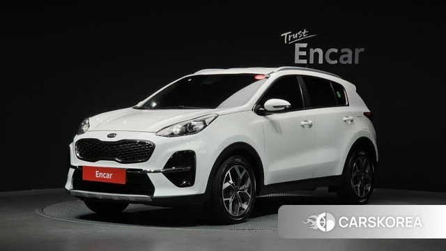 Kia Sportage The Bold 2018 Белый из Кореи