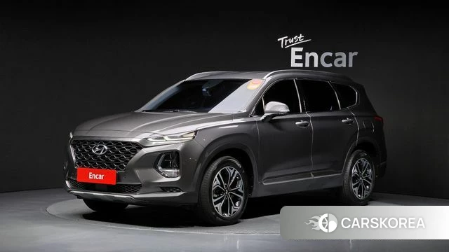 Hyundai Santa Fe TM 2018 Серый из Кореи