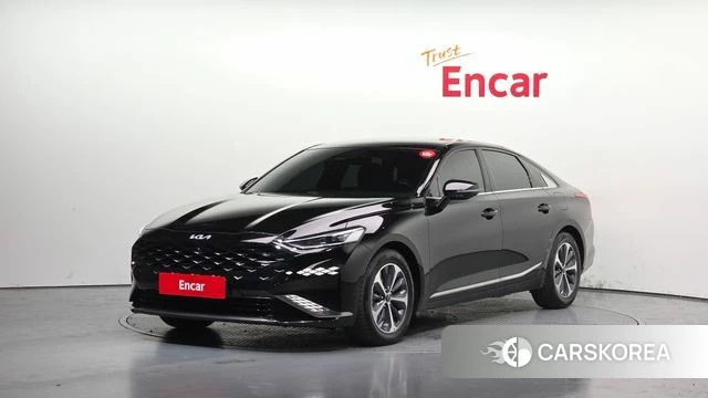 Kia K8 Hybrid 2022 Черный из Кореи