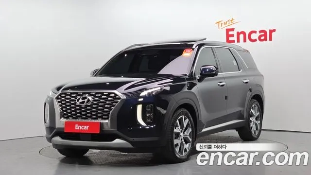 Hyundai Palisade 2019 Черный из Кореи