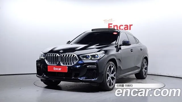 BMW X6 (G06) 2021 Синий из Кореи