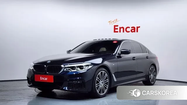 BMW 5 Series (G30) 2019 Черный из Кореи