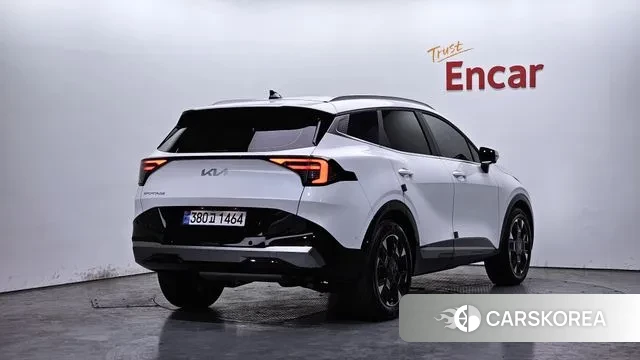 Kia The New Sportage 5th Generation 2025 Белый из Кореи
