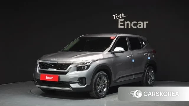 Kia Seltos 2022 Серый из Кореи