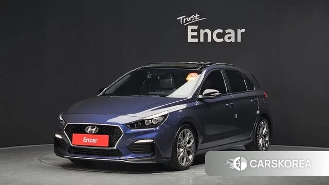 Hyundai i30 (PD) 2019 Синий из Кореи