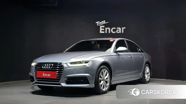 Audi New A6 2018 Серебристо-серый из Кореи