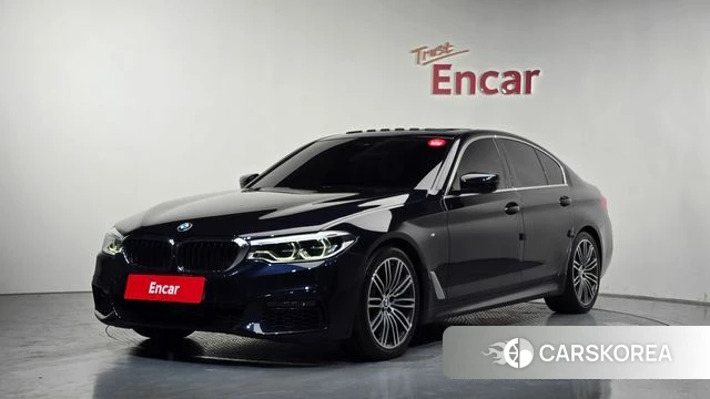 BMW 5 Series (G30) 2019 Черный из Кореи