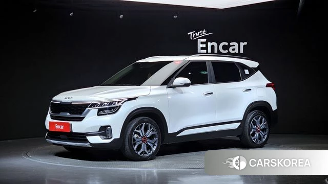 Kia Seltos 2022 Белый из Кореи