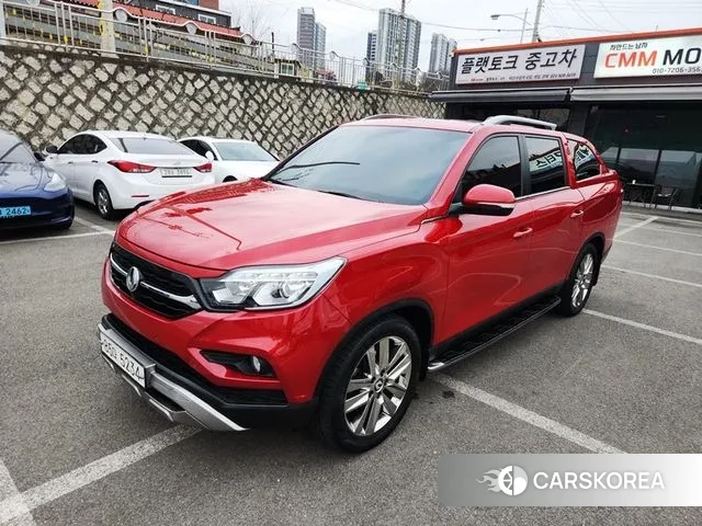 Ssangyong Rexton Sports 2018 Красный из Кореи