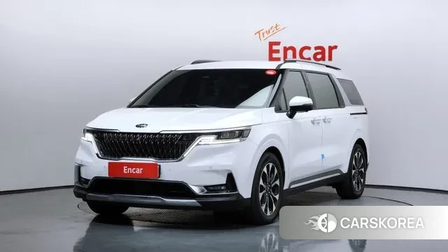 Kia Carnival 4th generation 2021 Белый из Кореи
