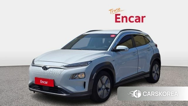 Hyundai Kona Electric 2019 Белый из Кореи