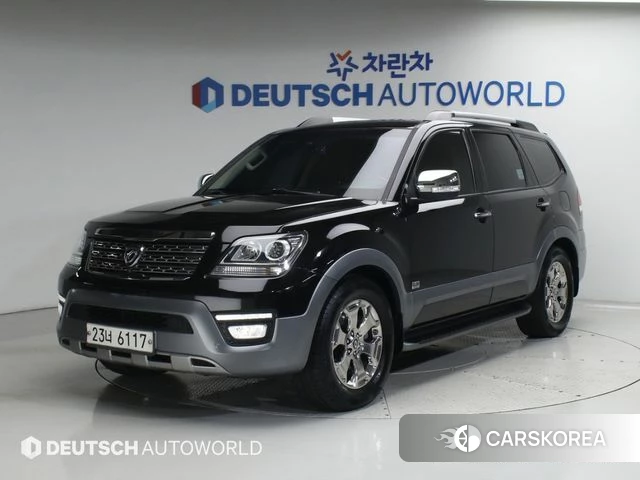 Kia The New Mohave 2018 Черный из Кореи