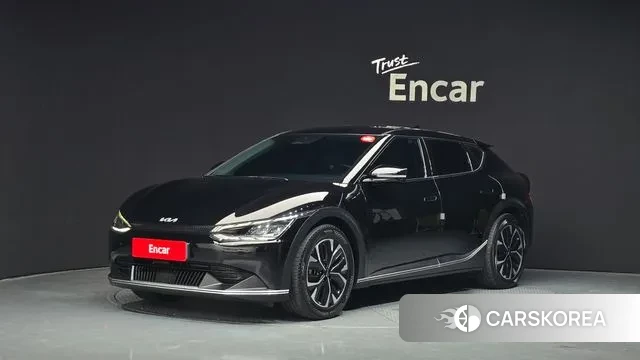 Kia EV6 2021 Черный из Кореи