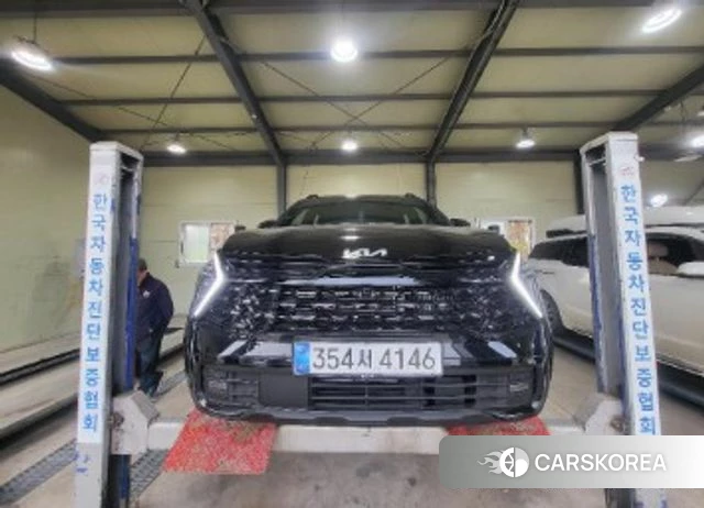 Kia Sportage 5th Generation Hybrid 2024 Черный из Кореи