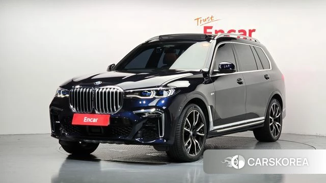 BMW X7 (G07) 2022 Синий из Кореи