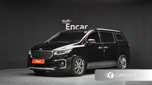 Kia The New Carnival 2018 Черный из Кореи