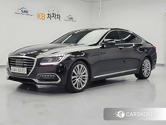 Genesis G80 2018 Черный из Кореи