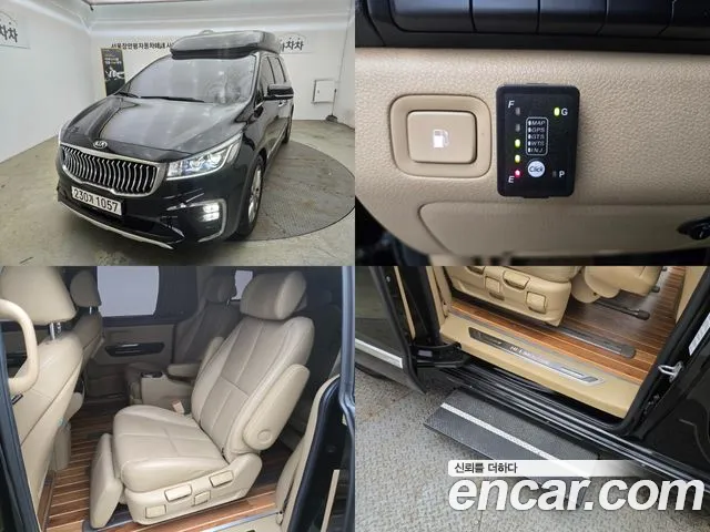 Kia The New Carnival 2020 Черный из Кореи