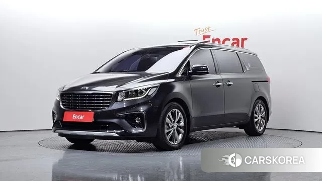 Kia The New Carnival 2019 Черный из Кореи