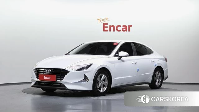 Hyundai Sonata (DN8) 2021 Белый из Кореи