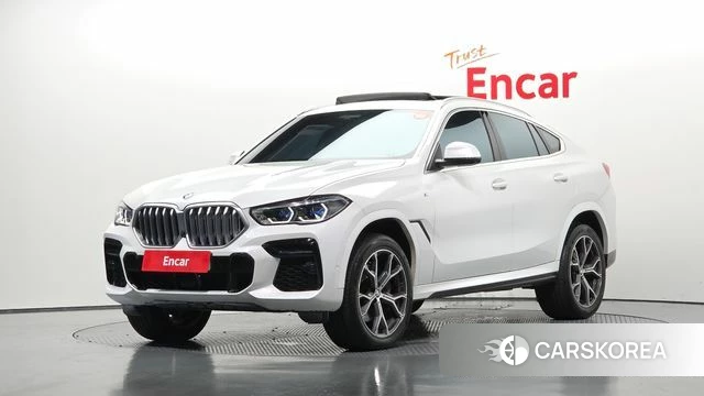 BMW X6 (G06) 2022 Белый из Кореи