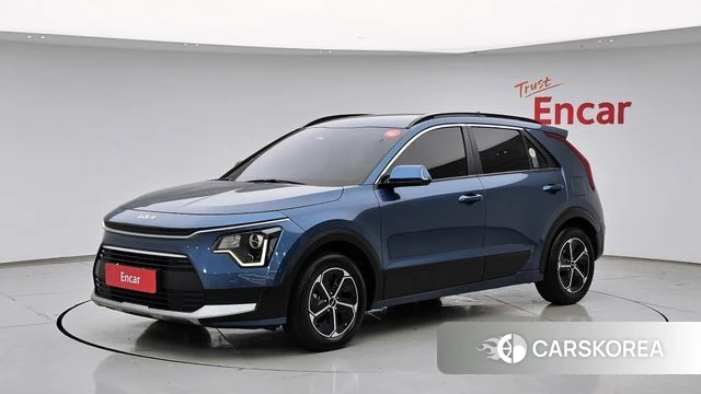 Kia Di Ol Nu Niro 2022 Синий из Кореи