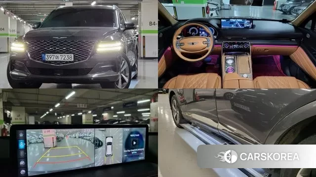 Genesis GV80 2021 Серый из Кореи