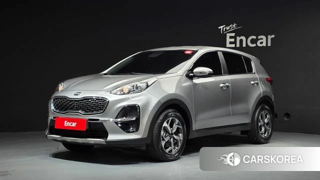 Kia Sportage The Bold 2021 Серебристо-серый из Кореи